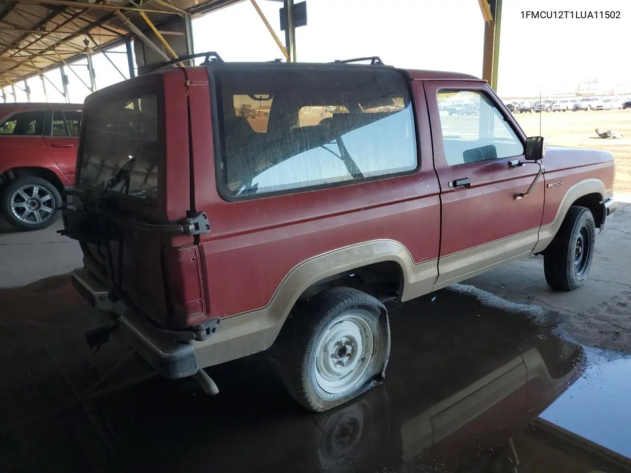 1990 Ford Bronco Ii VIN: 1FMCU12T1LUA11502 Lot: 52215675
