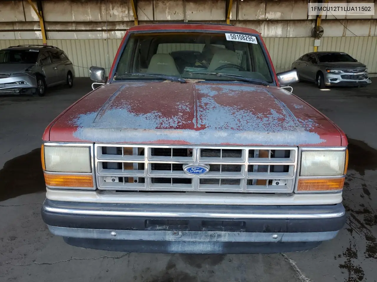 1990 Ford Bronco Ii VIN: 1FMCU12T1LUA11502 Lot: 52215675