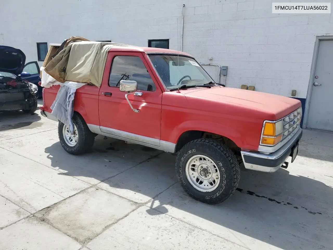 1990 Ford Bronco Ii VIN: 1FMCU14T7LUA56022 Lot: 52440415