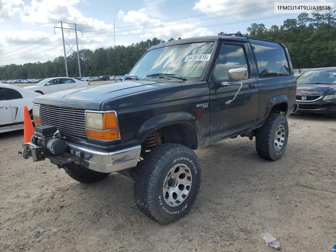 1990 Ford Bronco Ii VIN: 1FMCU14T9LUA15536 Lot: 54391815