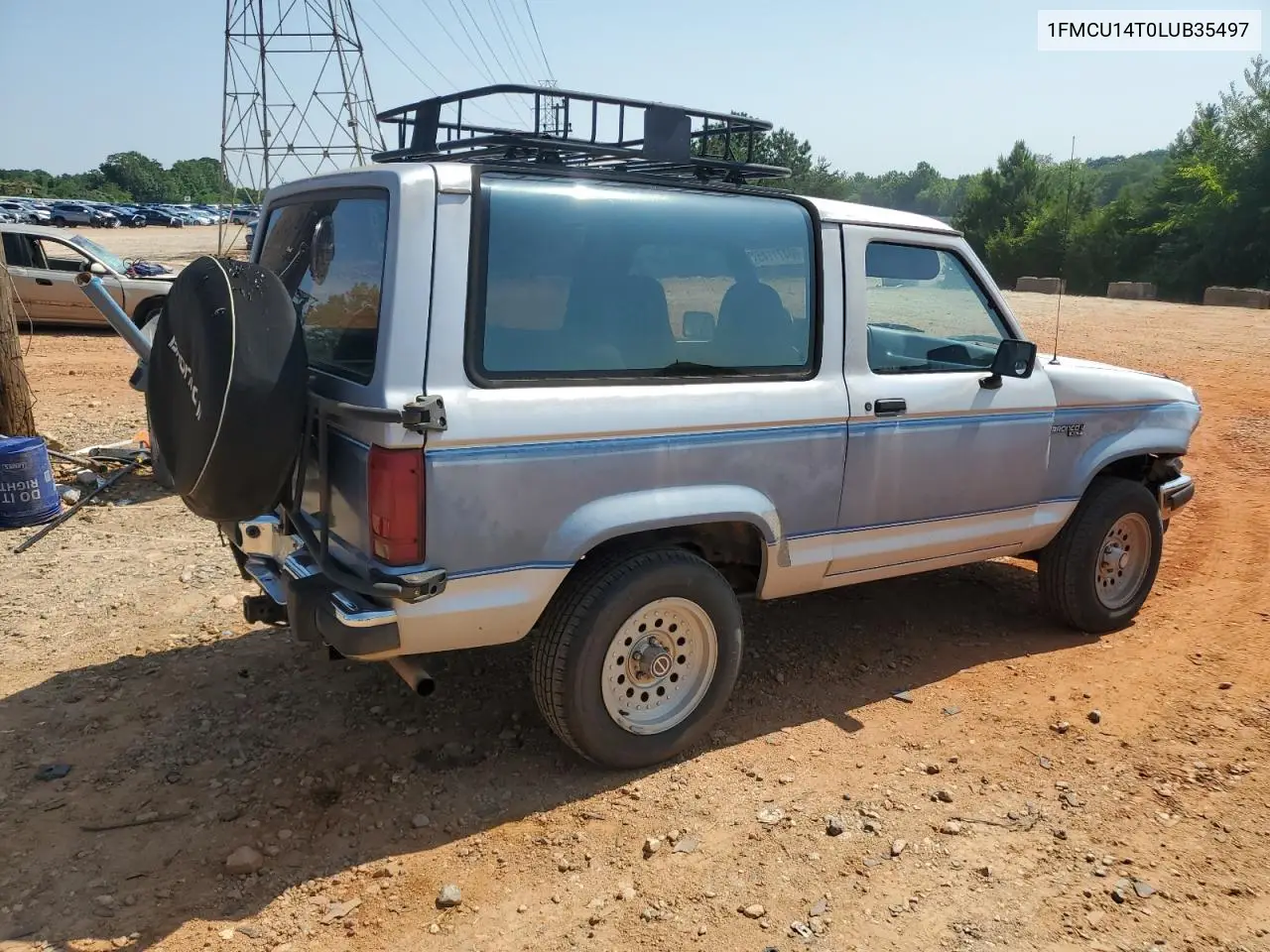 1990 Ford Bronco Ii VIN: 1FMCU14T0LUB35497 Lot: 60471145