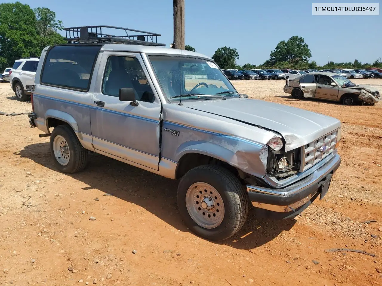 1990 Ford Bronco Ii VIN: 1FMCU14T0LUB35497 Lot: 60471145