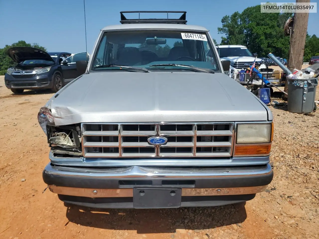 1990 Ford Bronco Ii VIN: 1FMCU14T0LUB35497 Lot: 60471145