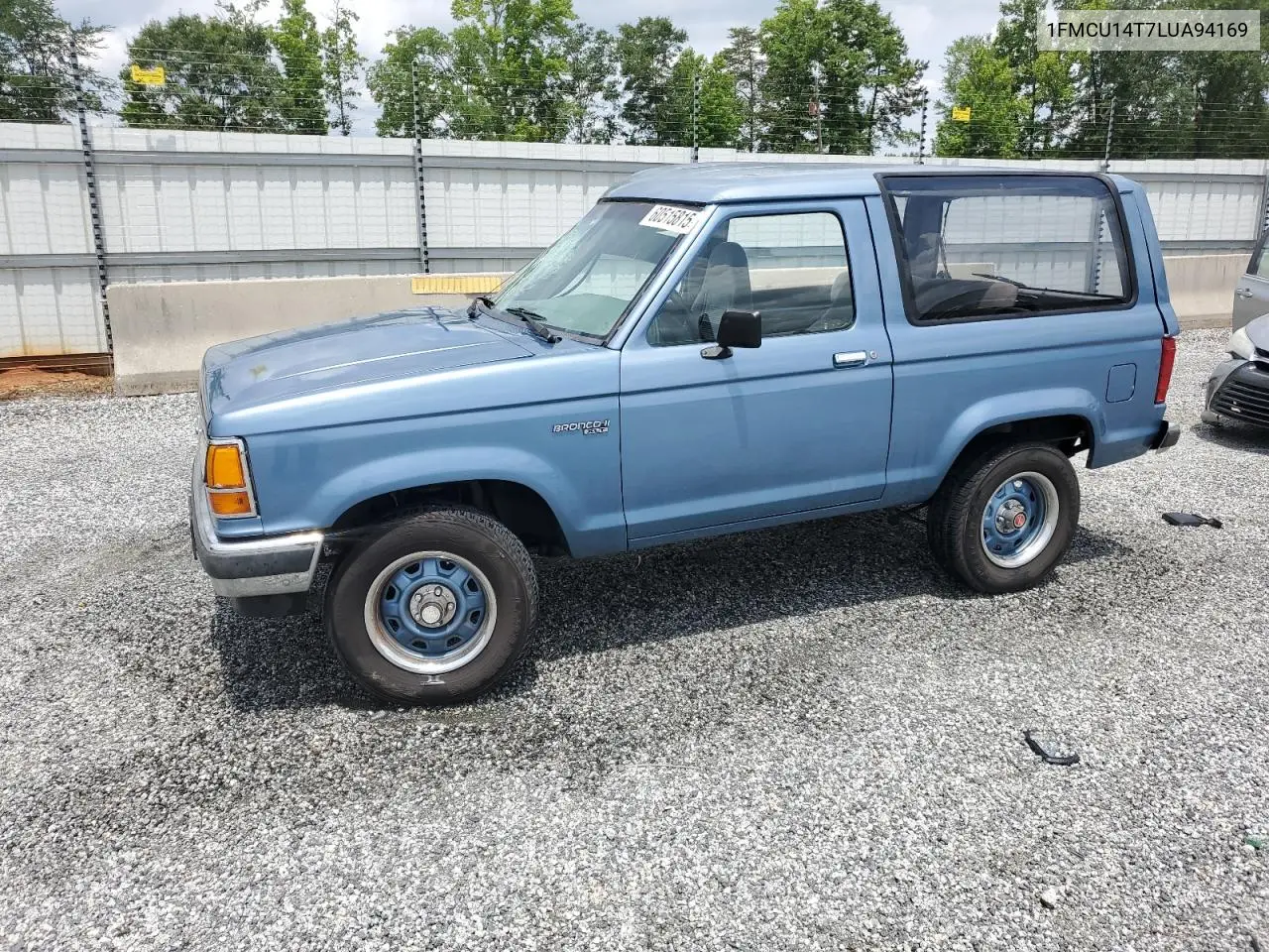 1990 Ford Bronco Ii VIN: 1FMCU14T7LUA94169 Lot: 60515815