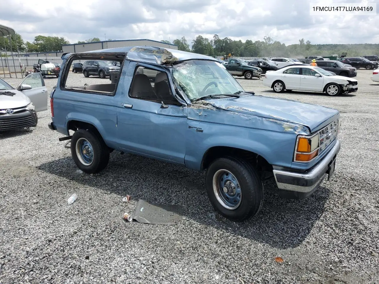 1990 Ford Bronco Ii VIN: 1FMCU14T7LUA94169 Lot: 60515815