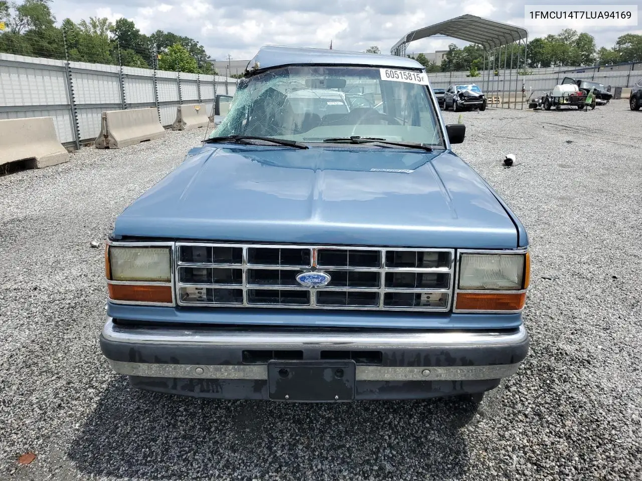 1990 Ford Bronco Ii VIN: 1FMCU14T7LUA94169 Lot: 60515815