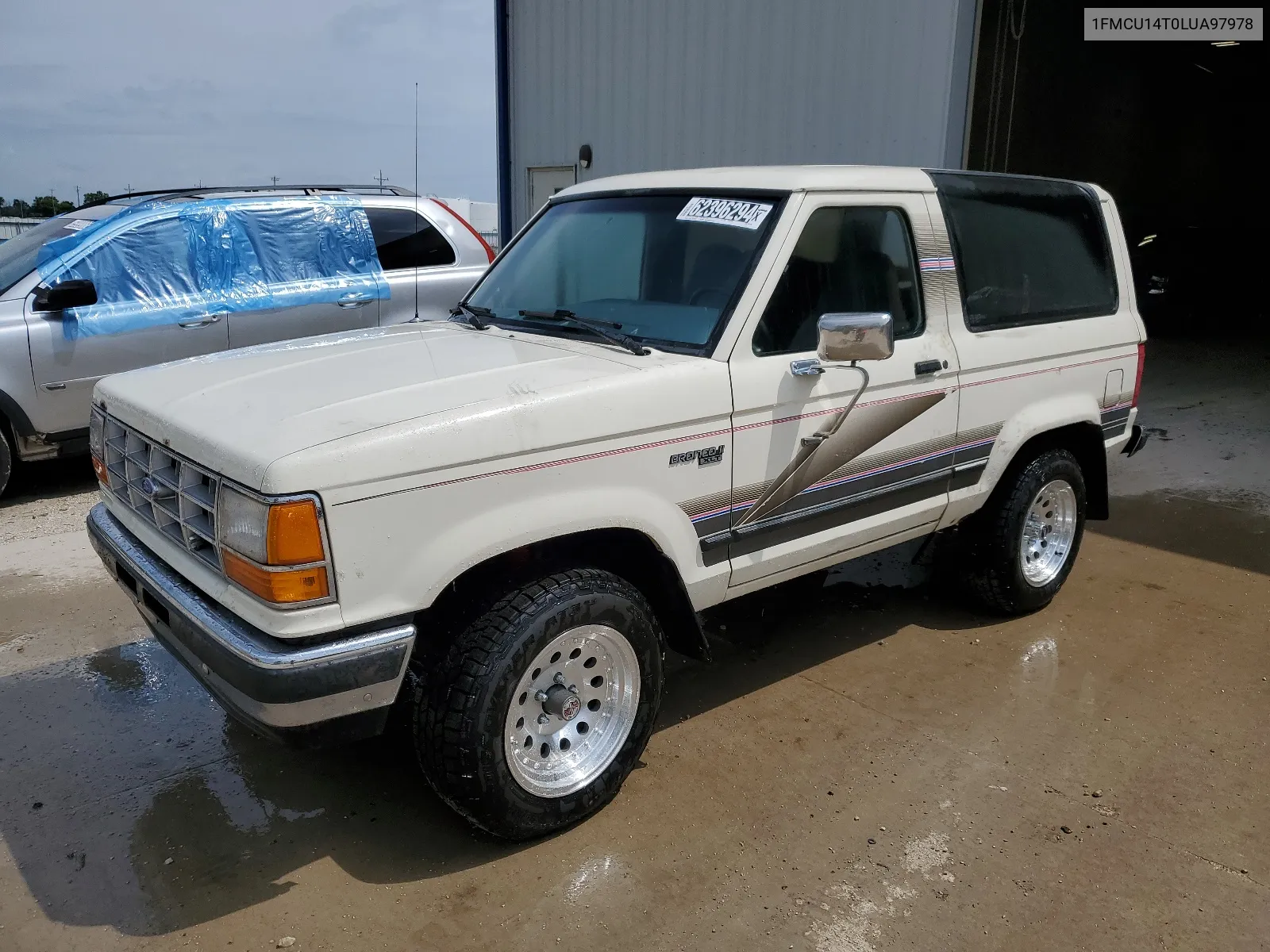 1990 Ford Bronco Ii VIN: 1FMCU14T0LUA97978 Lot: 62396294
