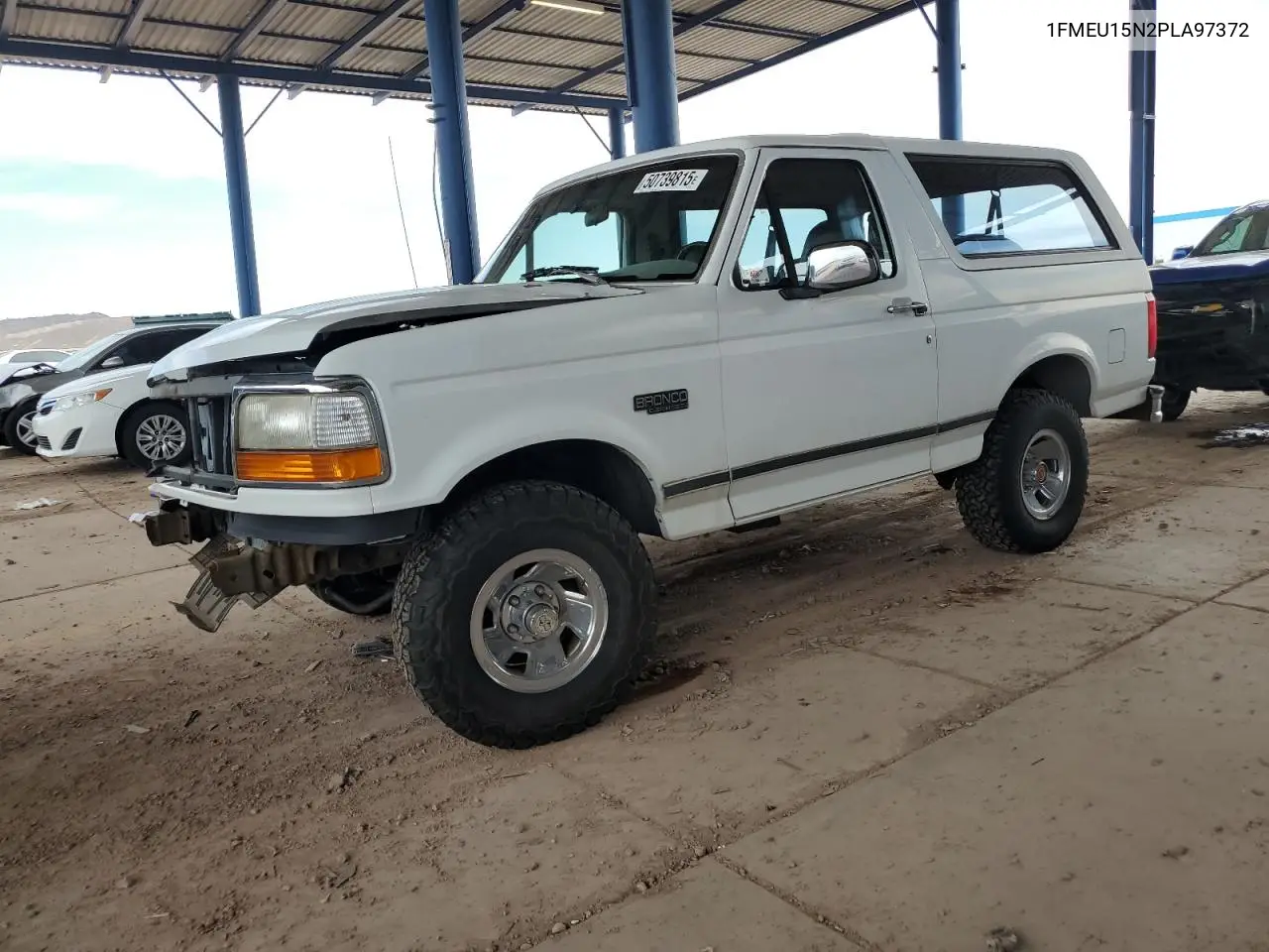 1993 Ford Bronco U100 VIN: 1FMEU15N2PLA97372 Lot: 50739815