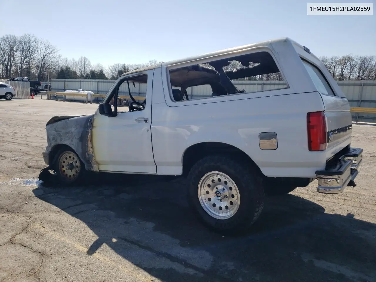 1993 Ford Bronco U100 VIN: 1FMEU15H2PLA02559 Lot: 53319455