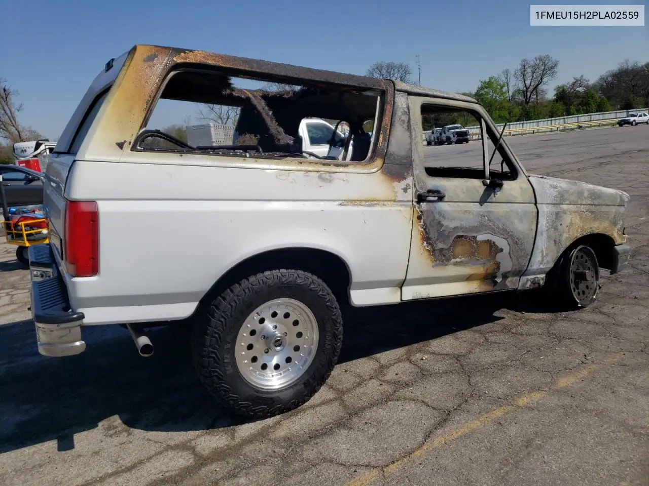 1993 Ford Bronco U100 VIN: 1FMEU15H2PLA02559 Lot: 53319455
