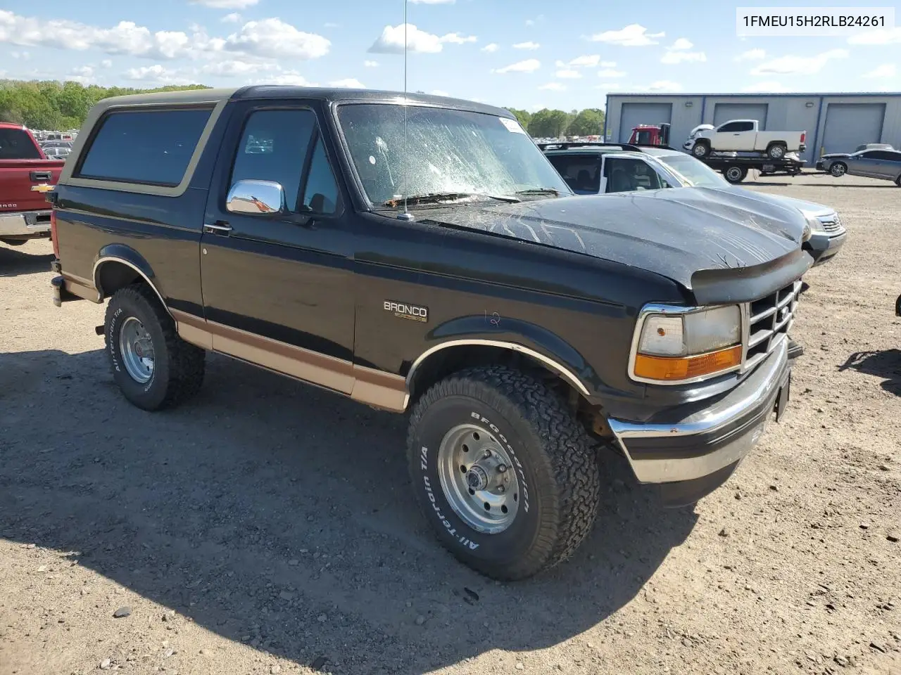 1994 Ford Bronco U100 VIN: 1FMEU15H2RLB24261 Lot: 52582645