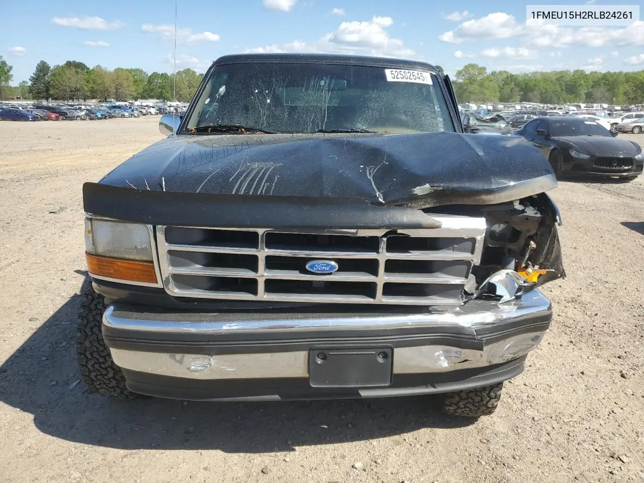 1994 Ford Bronco U100 VIN: 1FMEU15H2RLB24261 Lot: 52582645