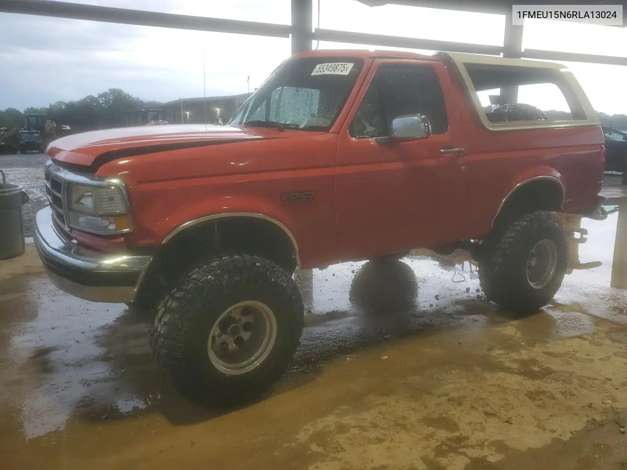 1994 Ford Bronco U100 VIN: 1FMEU15N6RLA13024 Lot: 55349875