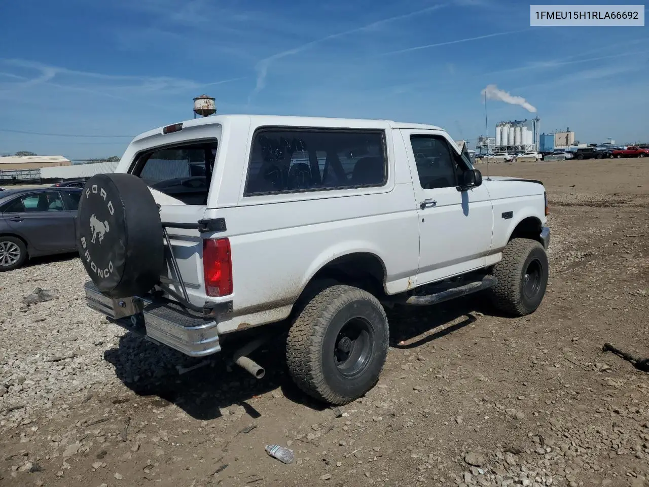 1994 Ford Bronco U100 VIN: 1FMEU15H1RLA66692 Lot: 56412365