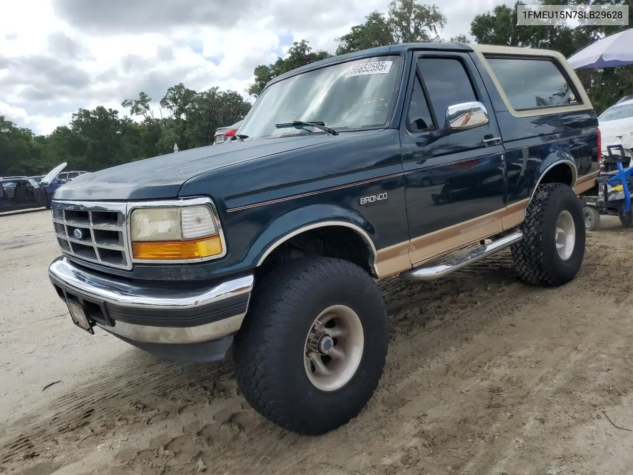1995 Ford Bronco U100 VIN: 1FMEU15N7SLB29628 Lot: 56652595