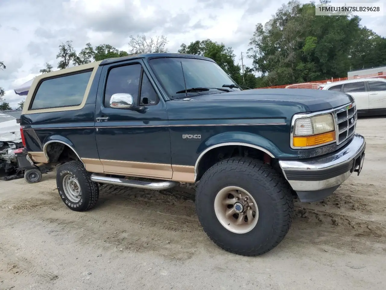 1995 Ford Bronco U100 VIN: 1FMEU15N7SLB29628 Lot: 56652595