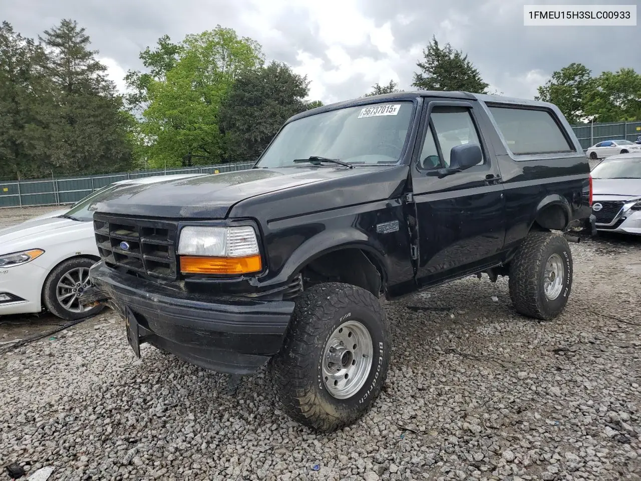 1995 Ford Bronco U100 VIN: 1FMEU15H3SLC00933 Lot: 56737015