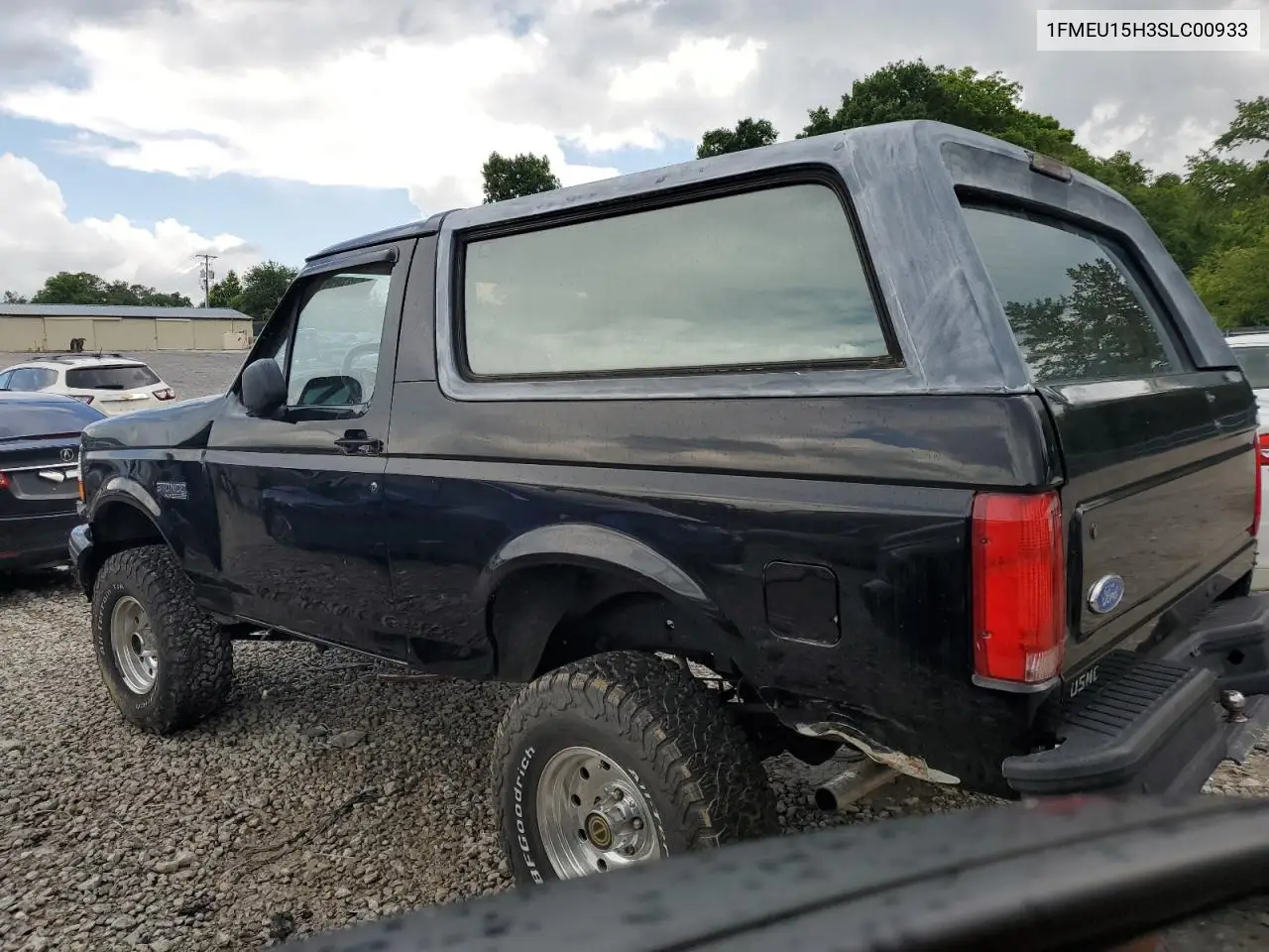 1995 Ford Bronco U100 VIN: 1FMEU15H3SLC00933 Lot: 56737015
