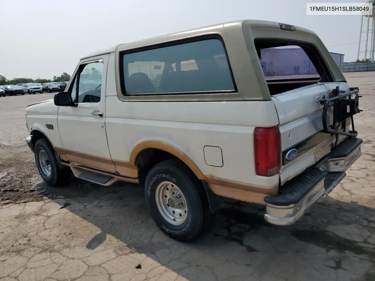 1995 Ford Bronco U100 VIN: 1FMEU15H1SLB58049 Lot: 60570535