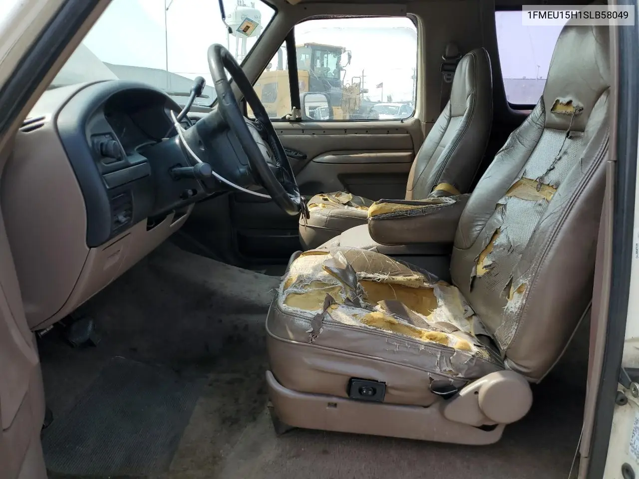1995 Ford Bronco U100 VIN: 1FMEU15H1SLB58049 Lot: 60570535