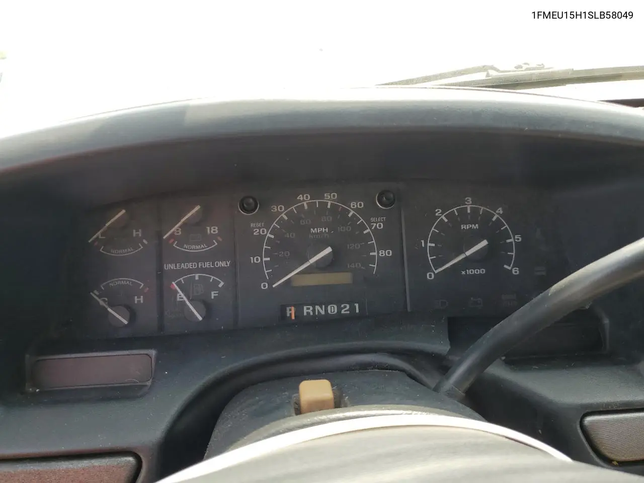 1995 Ford Bronco U100 VIN: 1FMEU15H1SLB58049 Lot: 60570535