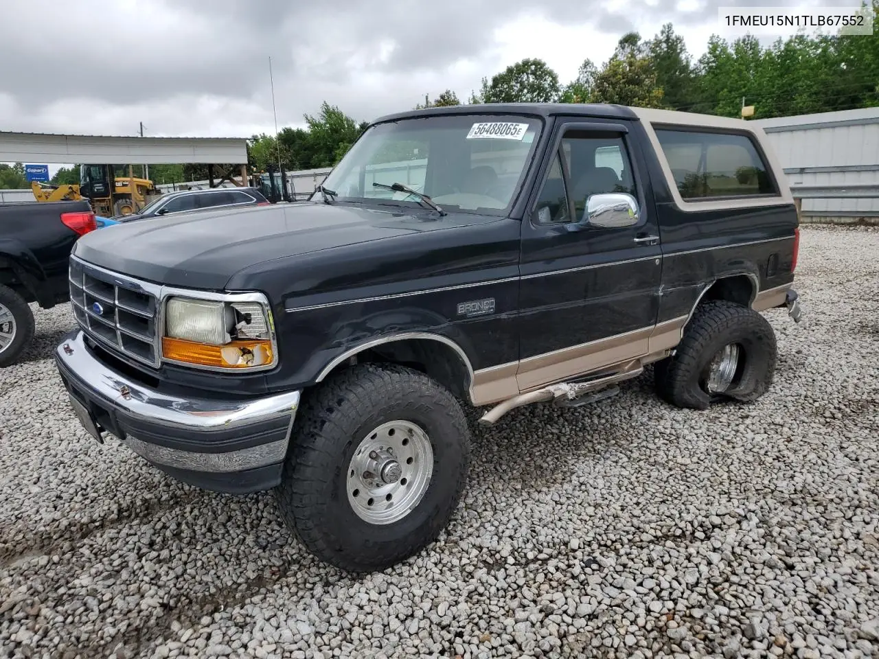 1996 Ford Bronco U100 VIN: 1FMEU15N1TLB67552 Lot: 56488065