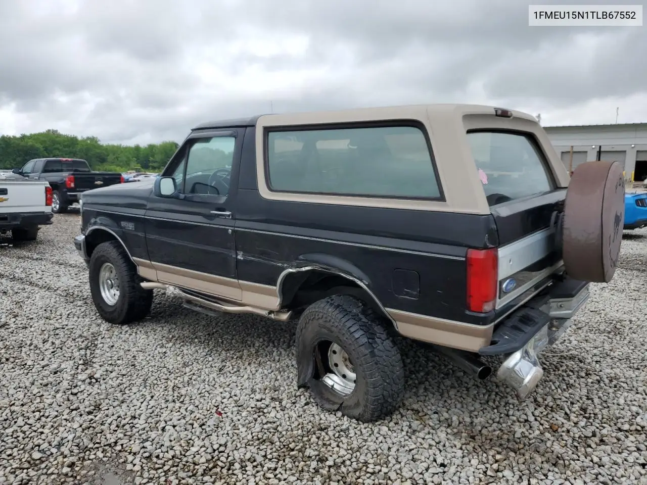 1996 Ford Bronco U100 VIN: 1FMEU15N1TLB67552 Lot: 56488065