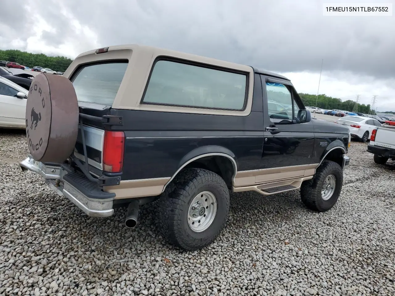 1996 Ford Bronco U100 VIN: 1FMEU15N1TLB67552 Lot: 56488065