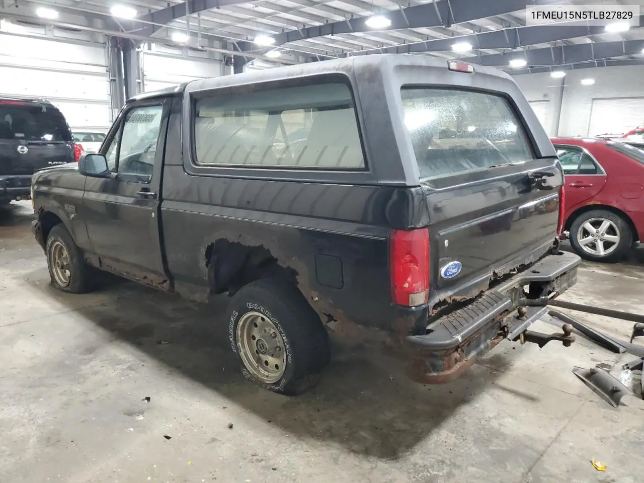 1996 Ford Bronco U100 VIN: 1FMEU15N5TLB27829 Lot: 58618705