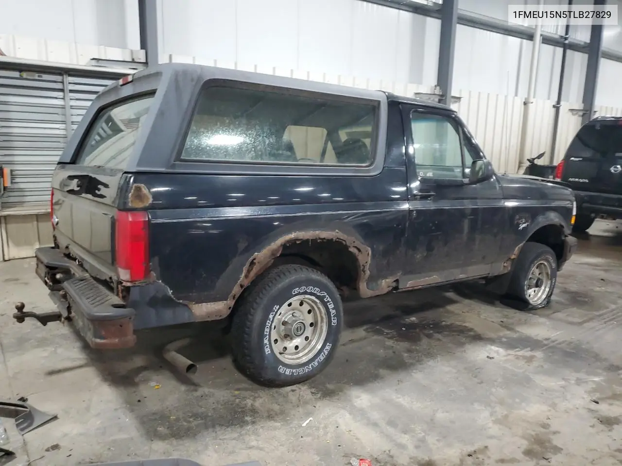 1996 Ford Bronco U100 VIN: 1FMEU15N5TLB27829 Lot: 58618705