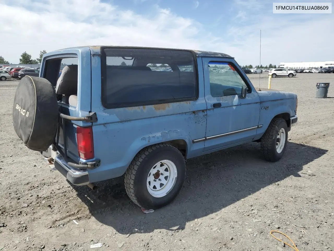 1996 Ford Bronco Ii VIN: 1FMCU14T8LUA08609 Lot: 61144575