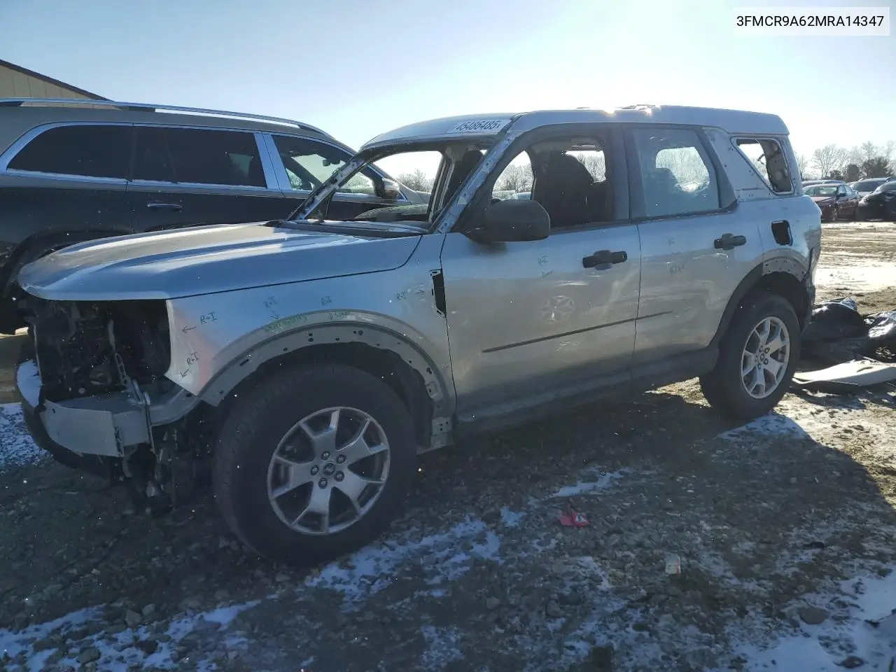 2021 Ford Bronco Sport VIN: 3FMCR9A62MRA14347 Lot: 45486485