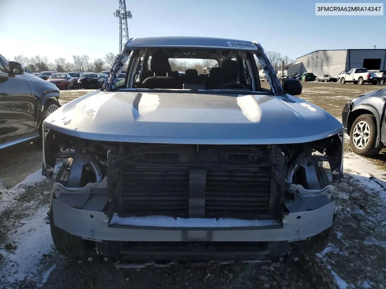 2021 Ford Bronco Sport VIN: 3FMCR9A62MRA14347 Lot: 45486485