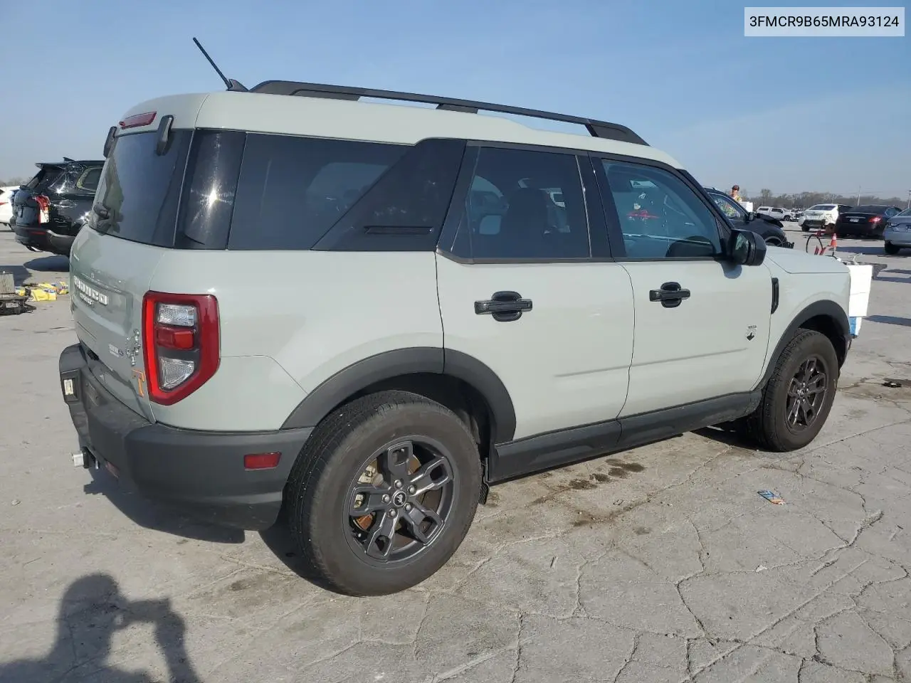 2021 Ford Bronco Sport Big Bend VIN: 3FMCR9B65MRA93124 Lot: 50992675