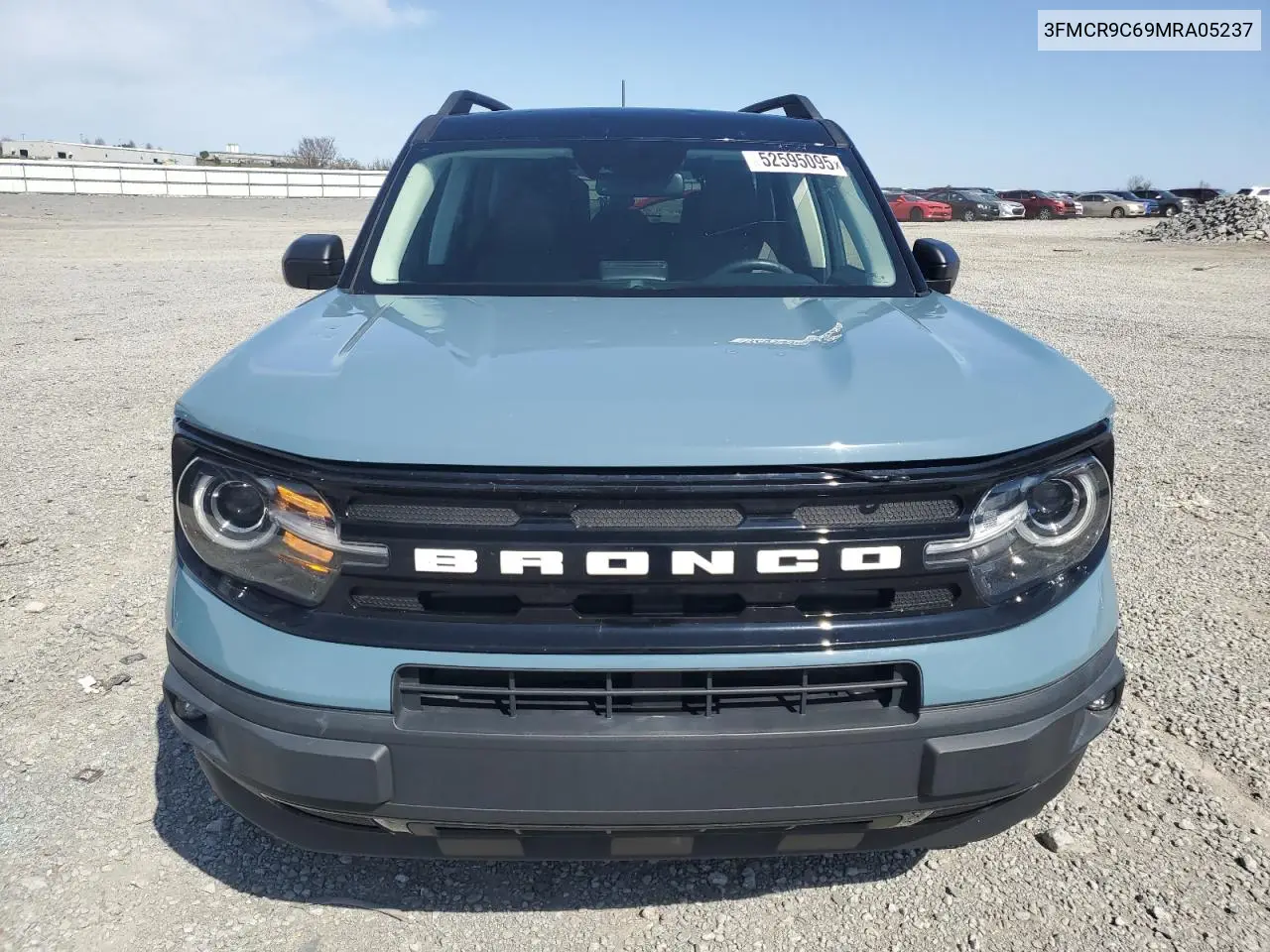 2021 Ford Bronco Sport Outer Banks VIN: 3FMCR9C69MRA05237 Lot: 52595095