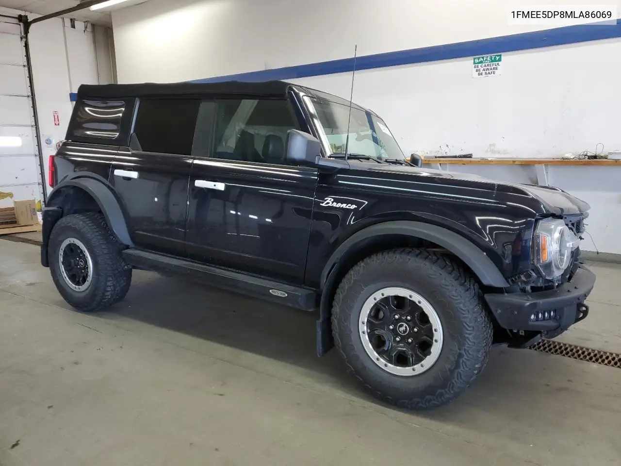 2021 Ford Bronco Base VIN: 1FMEE5DP8MLA86069 Lot: 53457875