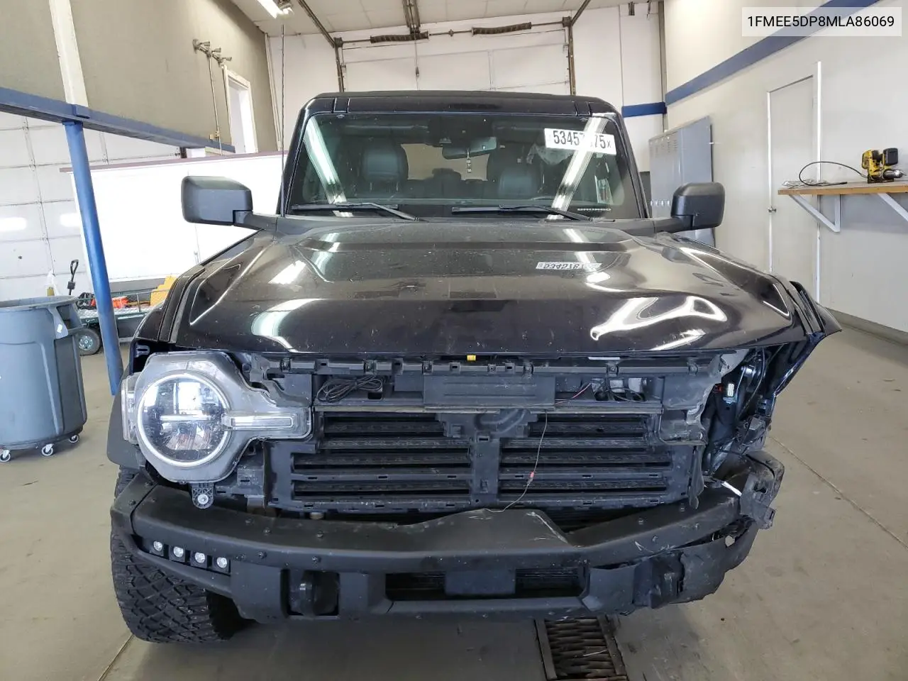 2021 Ford Bronco Base VIN: 1FMEE5DP8MLA86069 Lot: 53457875