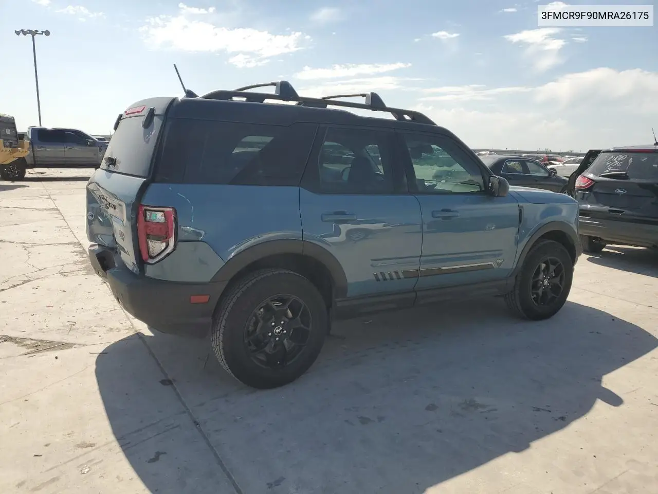 2021 Ford Bronco Sport First Edition VIN: 3FMCR9F90MRA26175 Lot: 53504355