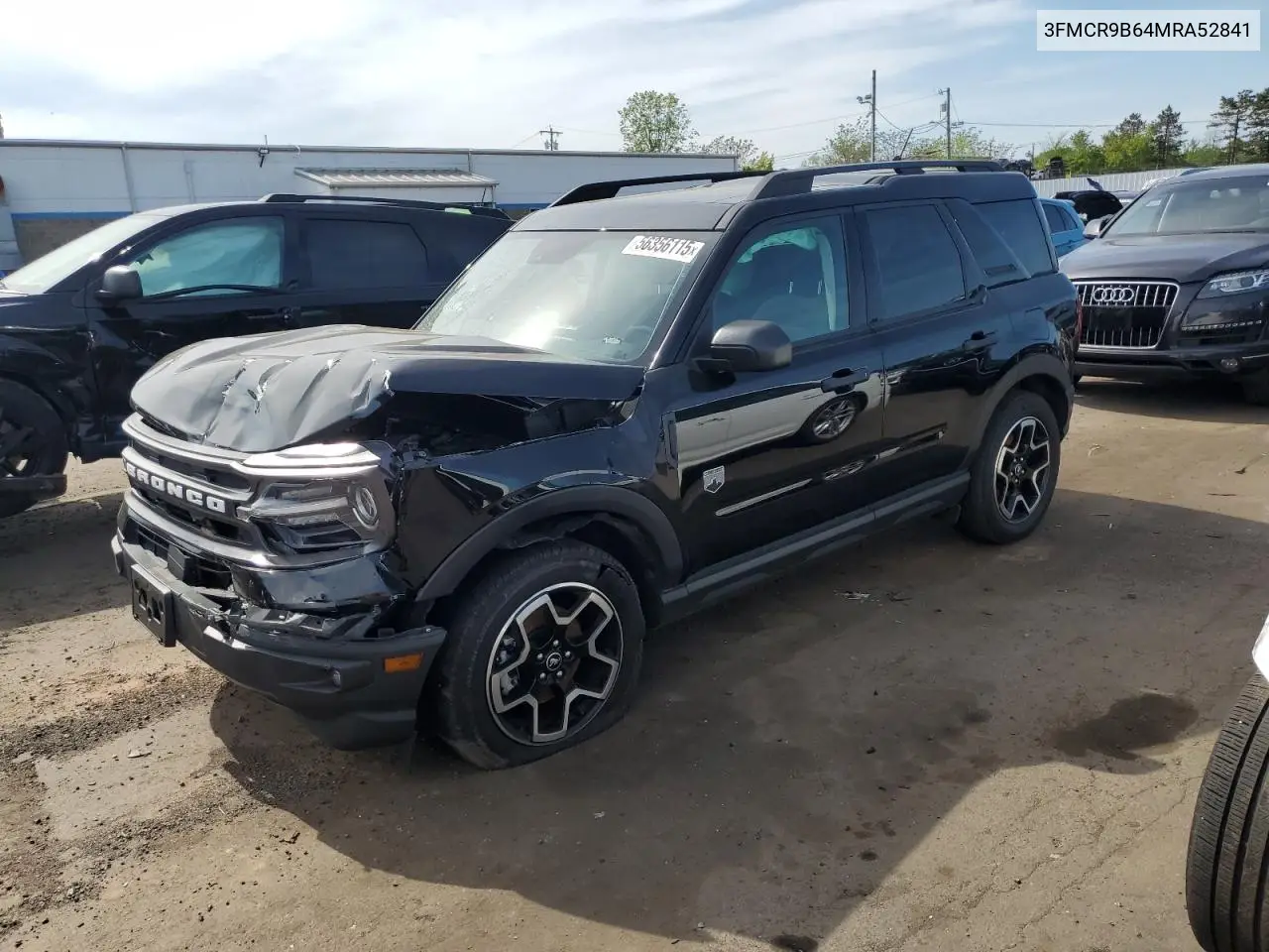 2021 Ford Bronco Sport Big Bend VIN: 3FMCR9B64MRA52841 Lot: 56356115