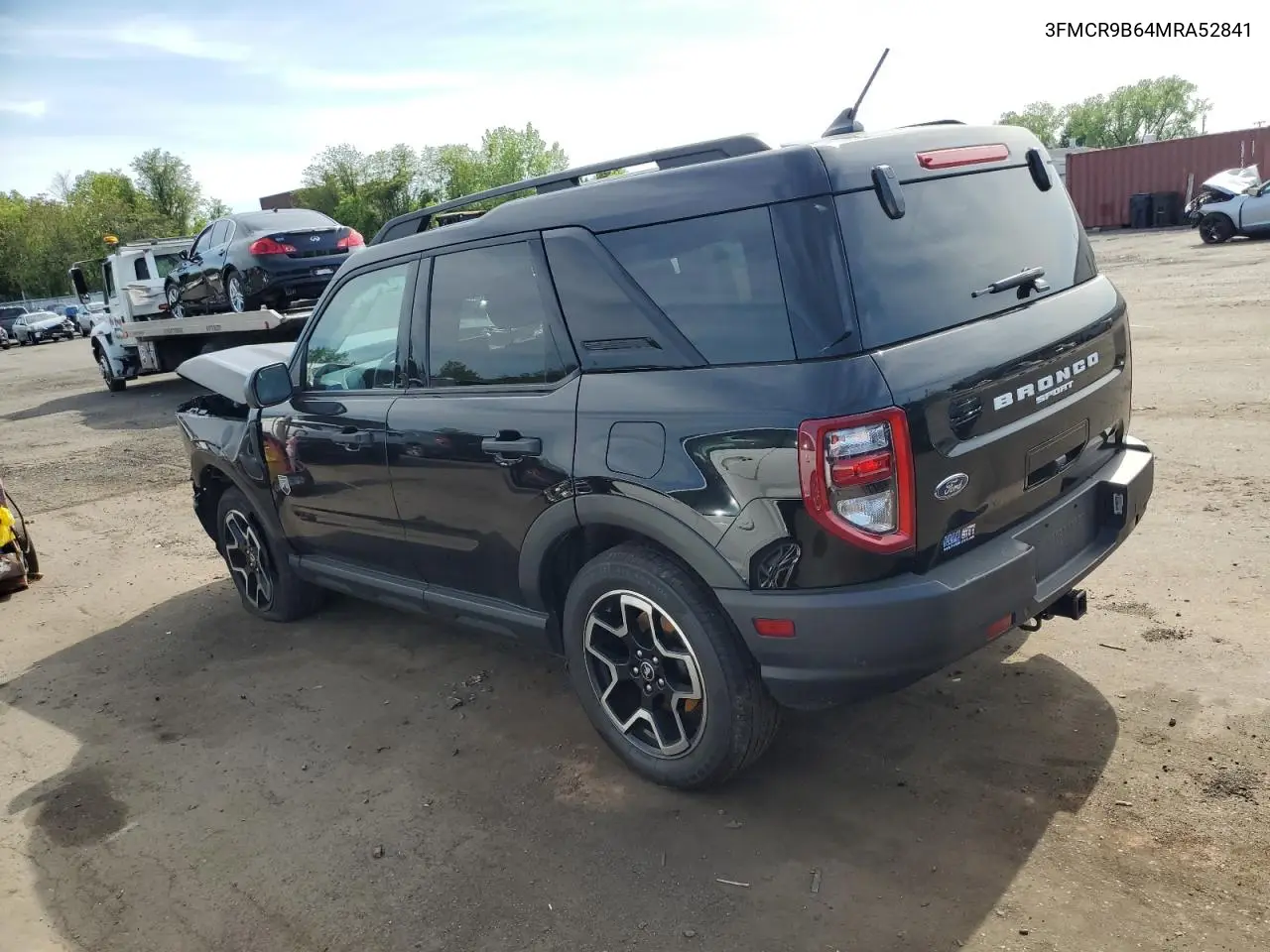 2021 Ford Bronco Sport Big Bend VIN: 3FMCR9B64MRA52841 Lot: 56356115