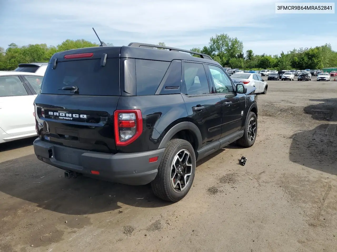 2021 Ford Bronco Sport Big Bend VIN: 3FMCR9B64MRA52841 Lot: 56356115