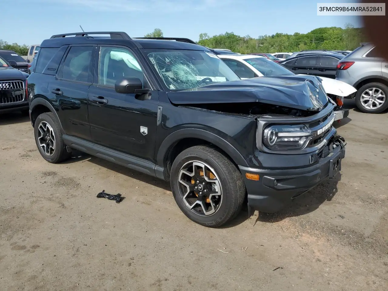 2021 Ford Bronco Sport Big Bend VIN: 3FMCR9B64MRA52841 Lot: 56356115