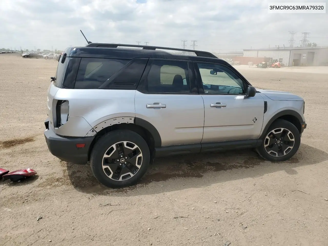 2021 Ford Bronco Sport Outer Banks VIN: 3FMCR9C63MRA79320 Lot: 56400355
