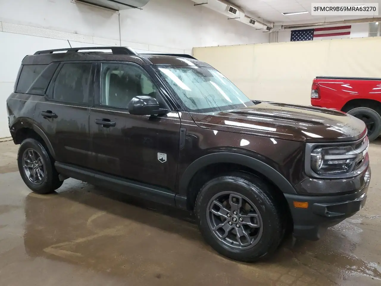 2021 Ford Bronco Sport Big Bend VIN: 3FMCR9B69MRA63270 Lot: 56505345