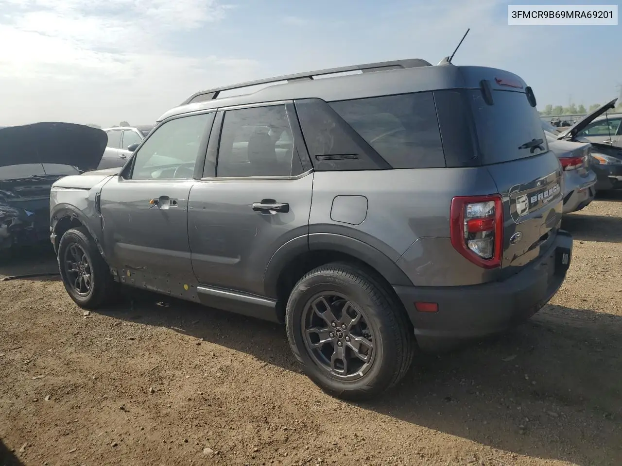 2021 Ford Bronco Sport Big Bend VIN: 3FMCR9B69MRA69201 Lot: 56582235
