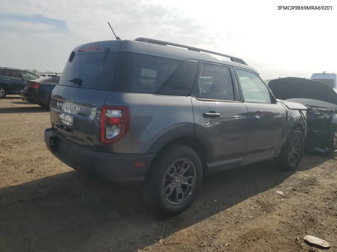 2021 Ford Bronco Sport Big Bend VIN: 3FMCR9B69MRA69201 Lot: 56582235