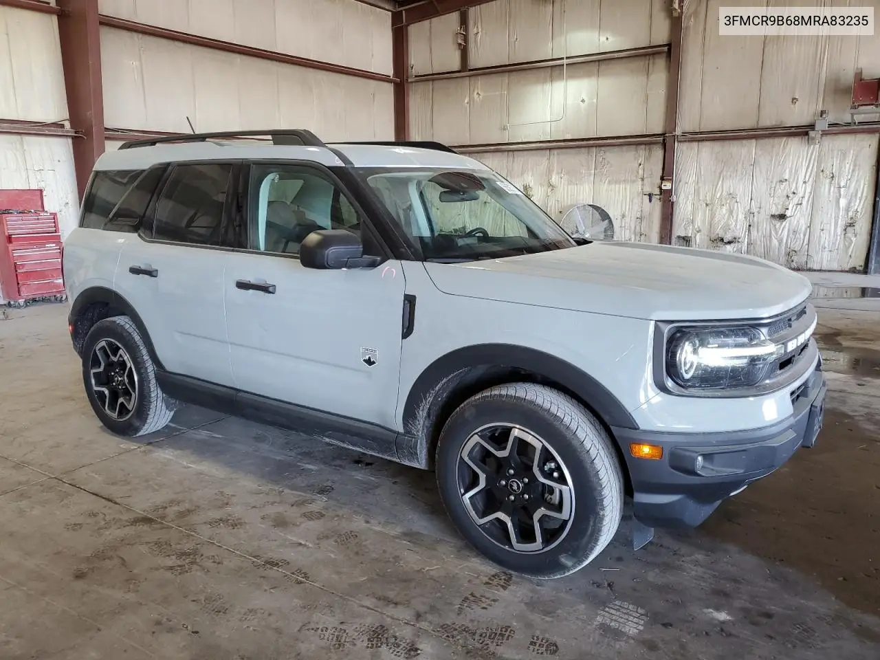 2021 Ford Bronco Sport Big Bend VIN: 3FMCR9B68MRA83235 Lot: 56593755