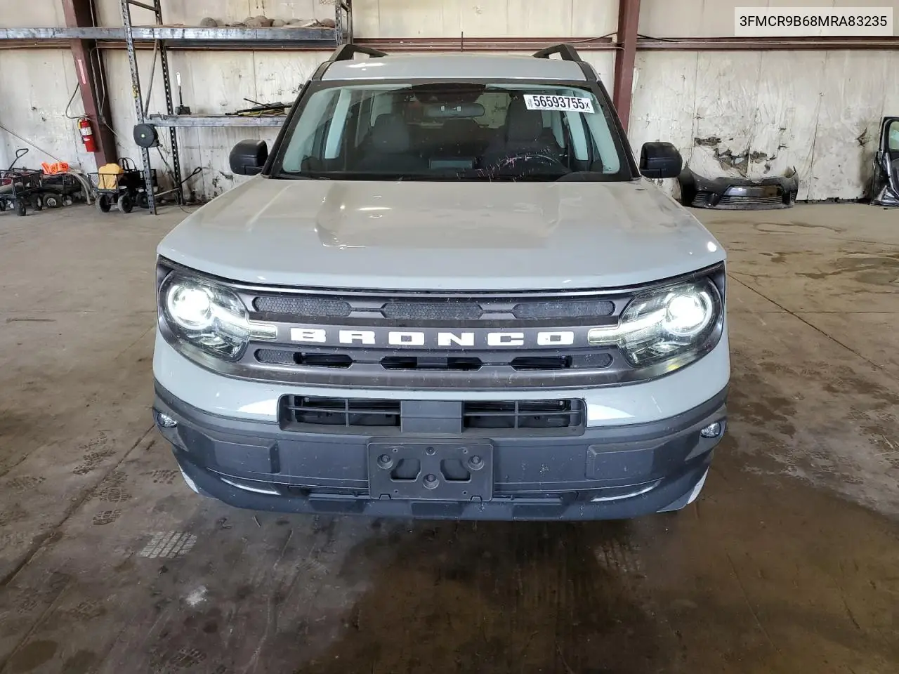 2021 Ford Bronco Sport Big Bend VIN: 3FMCR9B68MRA83235 Lot: 56593755