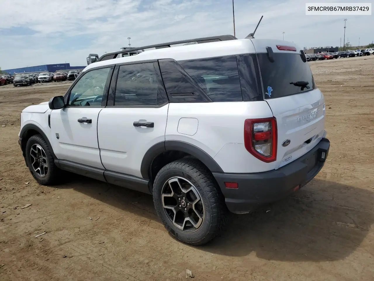 2021 Ford Bronco Sport Big Bend VIN: 3FMCR9B67MRB37429 Lot: 56657035