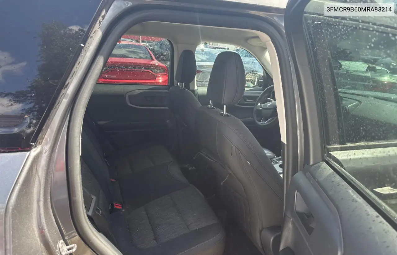 2021 Ford Bronco Sport Big Bend VIN: 3FMCR9B60MRA83214 Lot: 57236475